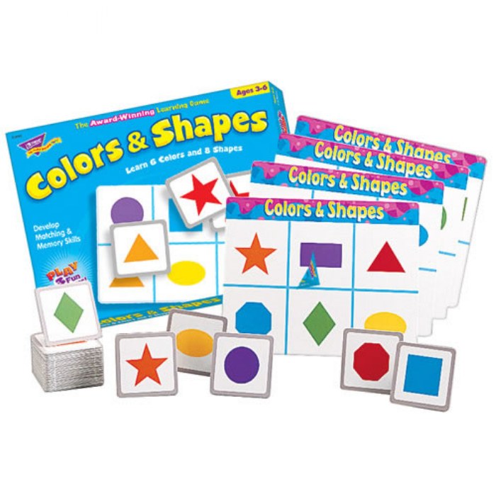 Primary Image of Color & Shapes Match Me Game