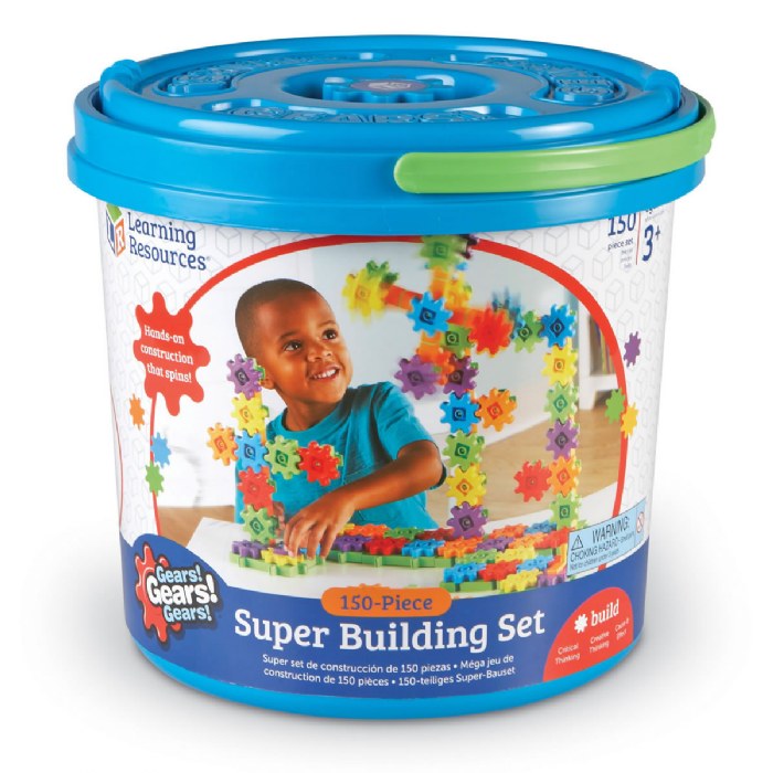 Alternate Image #1 of Gears! Gears! Gears!&reg; Super Set - 150 Pieces