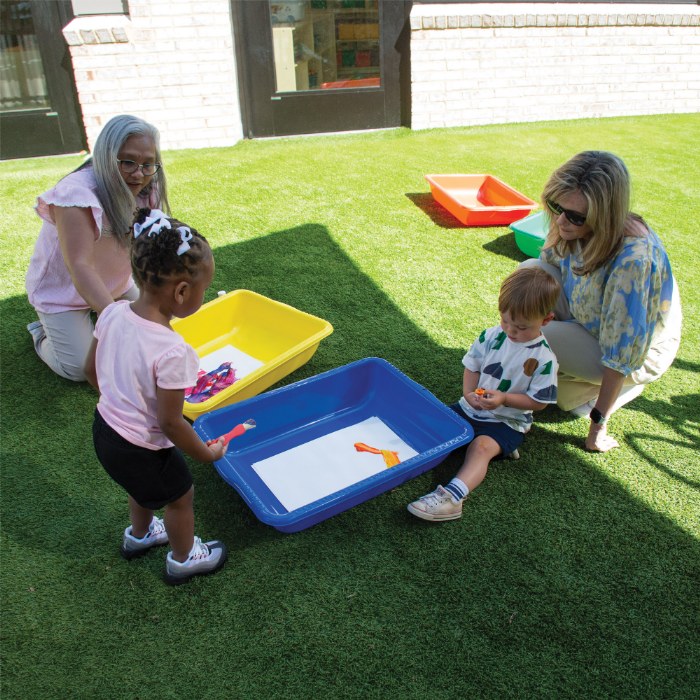 Alternate Image #1 of Durable Plastic Activity Bin - Set of 4