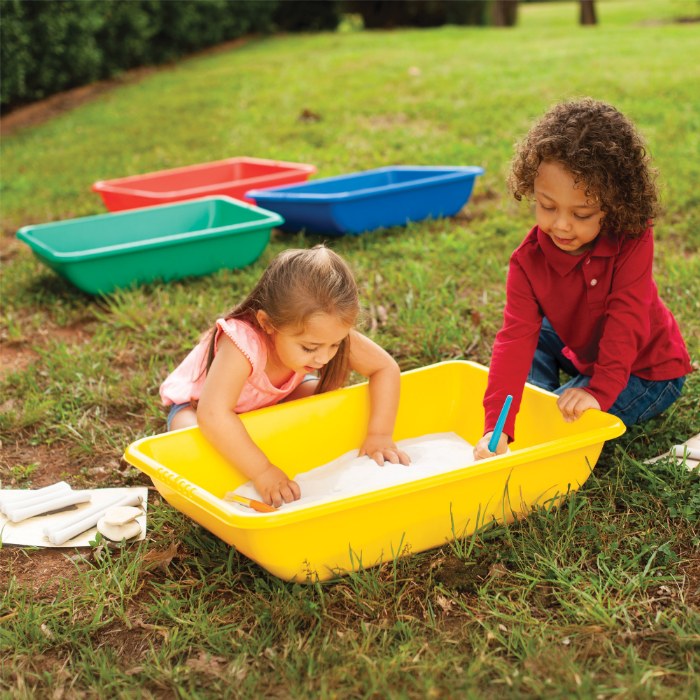 Alternate Image #1 of Durable Plastic Activity Bin - Set of 4