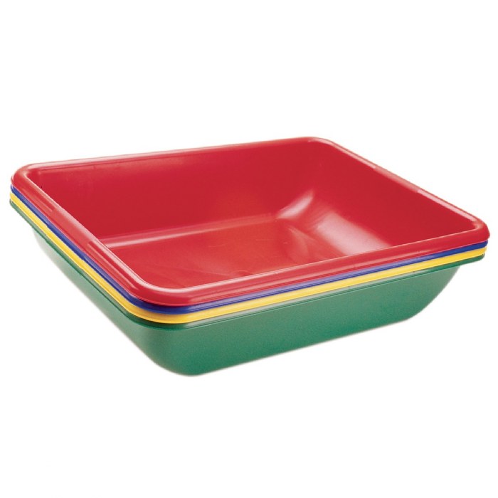 Primary Image of Durable Plastic Activity Bin - Set of 4