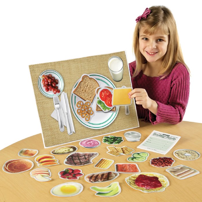 Alternate Image #1 of Magnetic Healthy Food Set