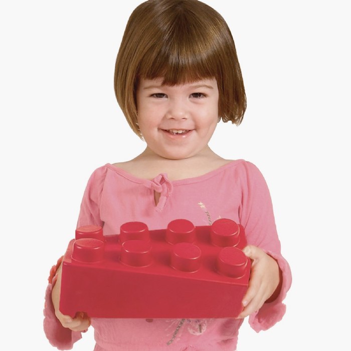 Alternate Image #1 of Edushape&reg; Flexible EduBlock Set II - 50 Bricks