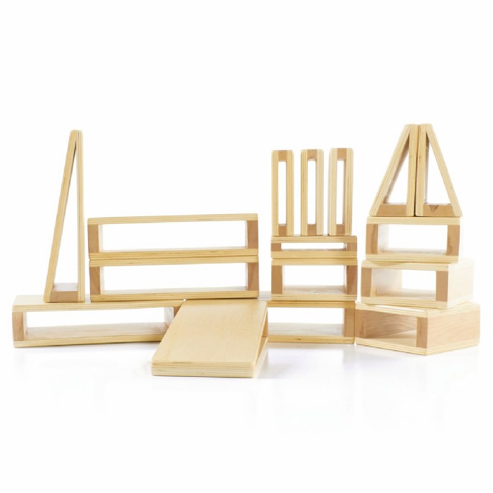 Alternate Image #1 of Junior Hollow Block Set - 16 Pieces