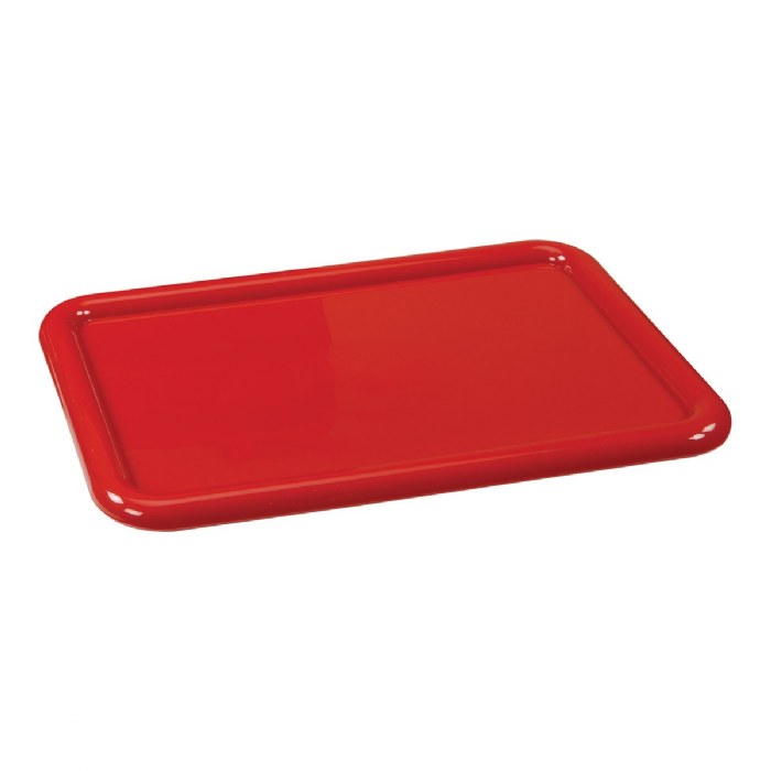Primary Image of Vibrant Color Storage Bin Lid - Red