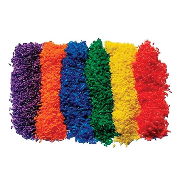 Alternate Image #1 of Colored Rice - 1 pound bag