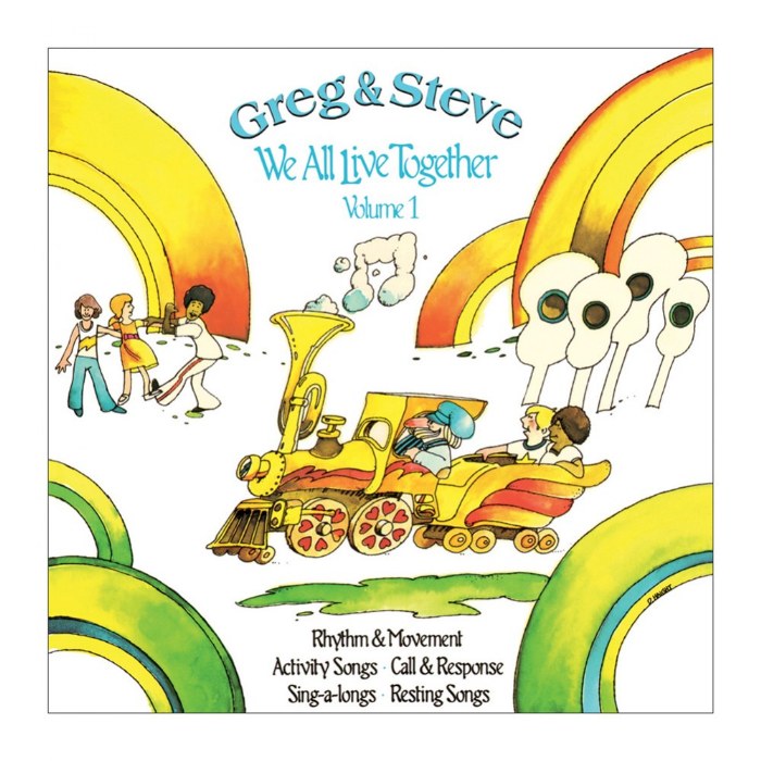 Alternate Image #1 of Greg & Steve: We All Live Together CD Set - Set of 4