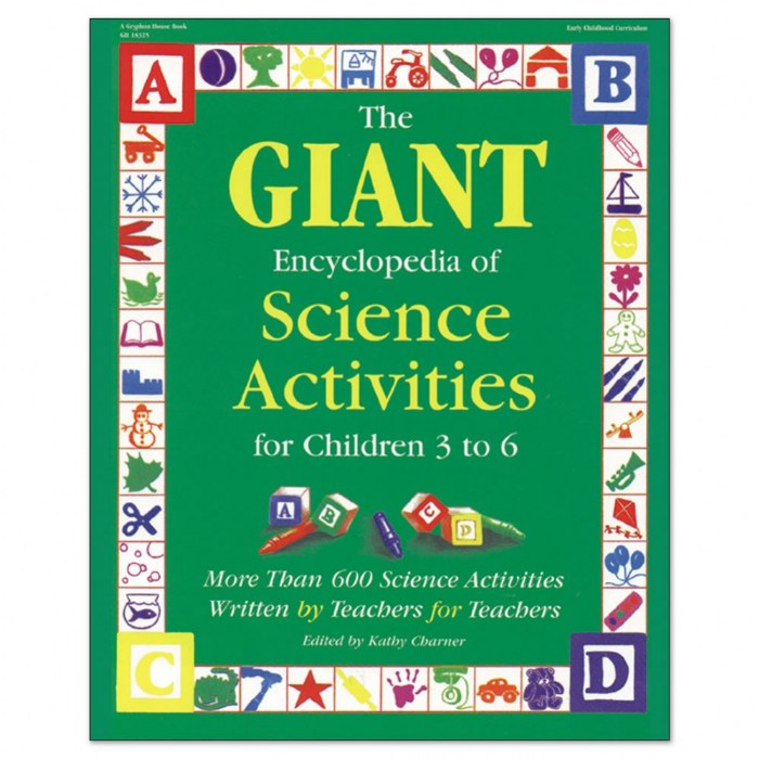 Primary Image of The GIANT Encyclopedia of Science Activities for Children 3 to 6 - Paperback