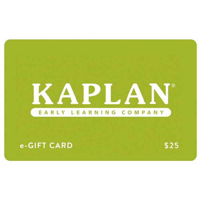 Primary Image of Kaplan Electronic Gift Card - $25