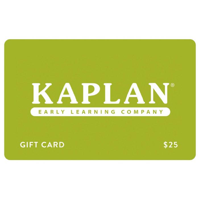 Primary Image of Kaplan Gift Card - $25