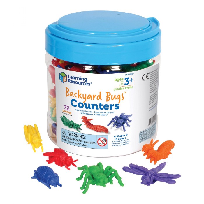 Primary Image of Backyard Bug Counters - 72 Piece Set