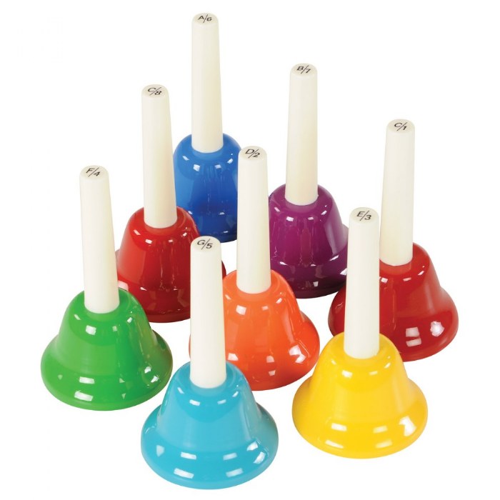 Primary Image of 8 Note Hand Bell Set
