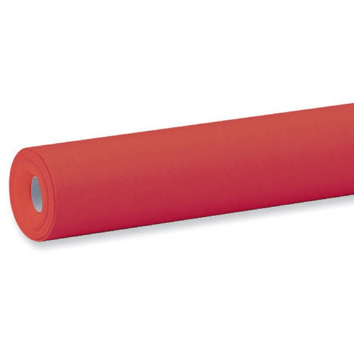 Primary Image of 48" x 50' Fadeless Art Paper Roll - Flame Red
