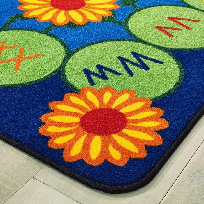 Alternate Image #1 of ABC Caterpillar Rectangle Carpet 8'4" x 11'8"