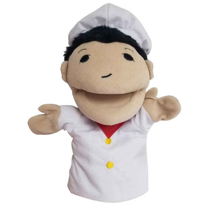 Alternate Image #1 of Occupation Puppets - Set of 8