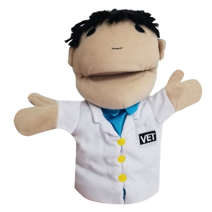 Alternate Image #1 of Occupation Puppets - Set of 8