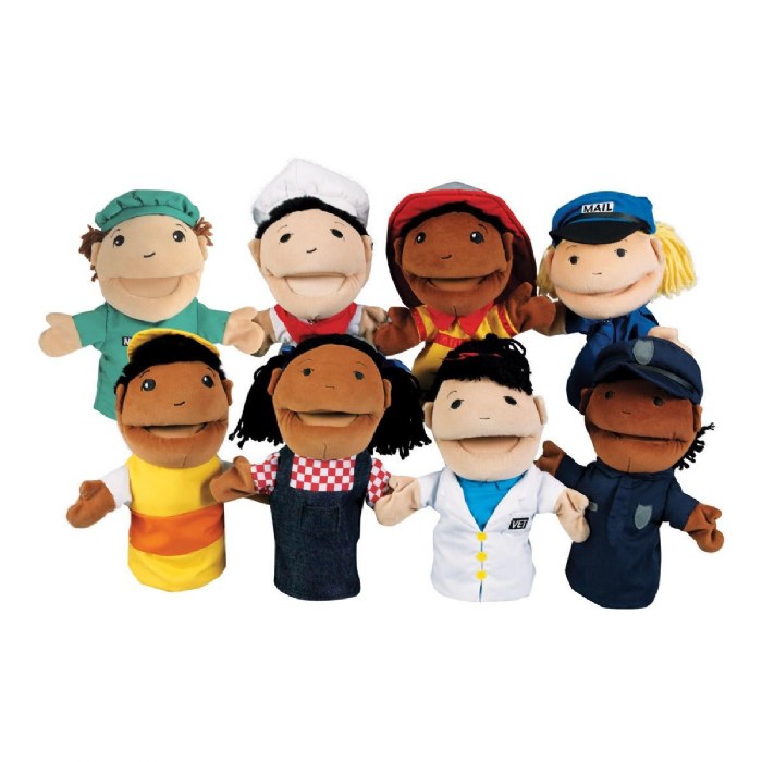 Primary Image of Occupation Puppets - Set of 8
