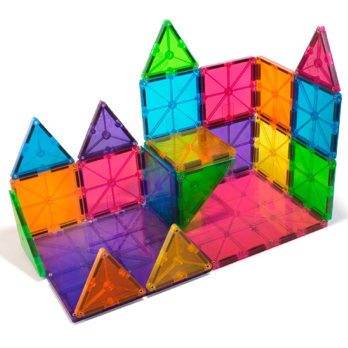 Alternate Image #1 of MAGNA-TILES&reg; 32-Piece Clear Colors Set