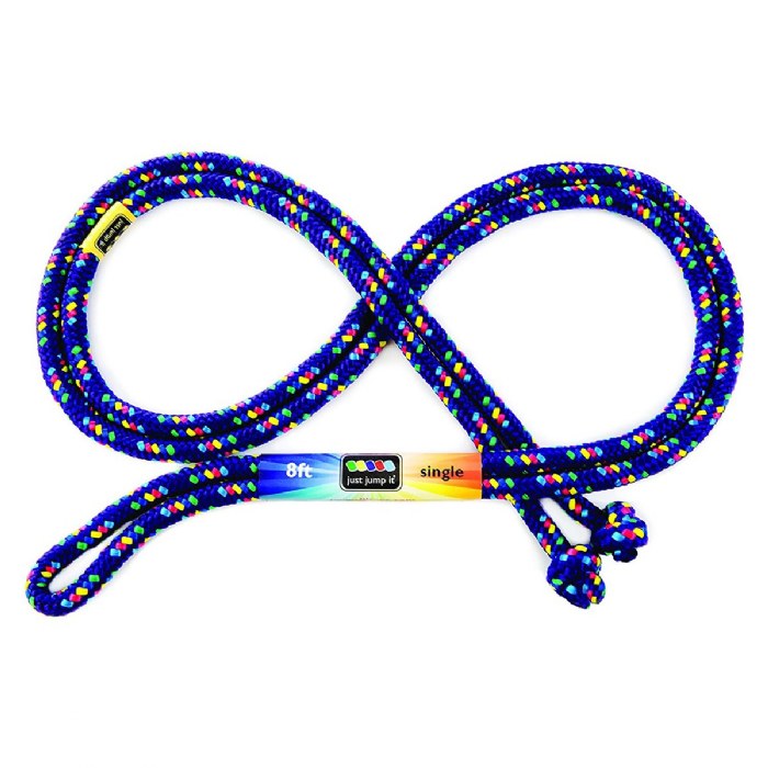Alternate Image #1 of 8' Confetti Multicolor Jump Ropes - Set of 4