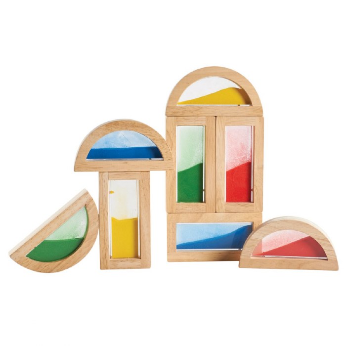 Primary Image of Rainbow Sand Blocks - 8 Pieces