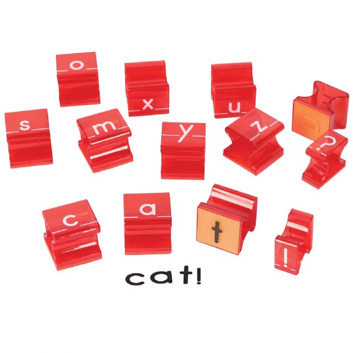 Alternate Image #1 of Lowercase Alphabet Stamps Set