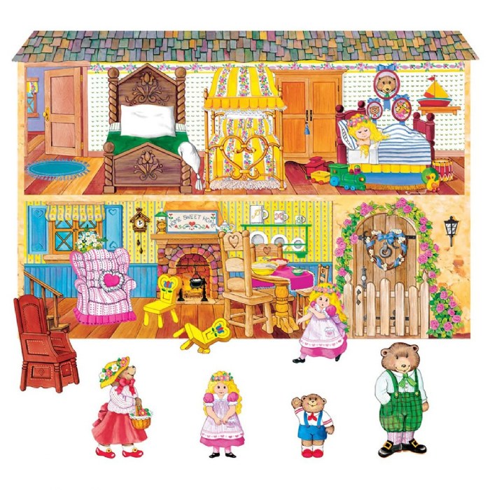 Primary Image of Classic Stories Goldilocks Felt Set