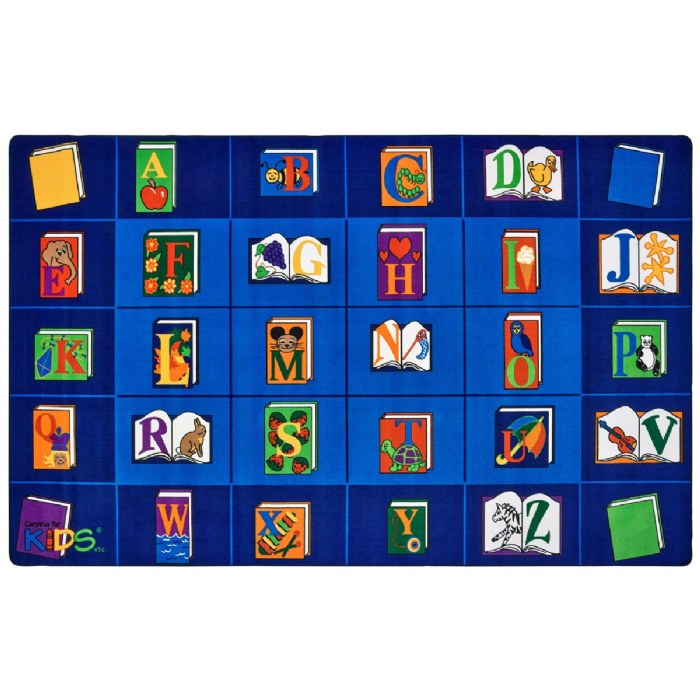 Primary Image of Reading by the Book Carpet - Rectangle