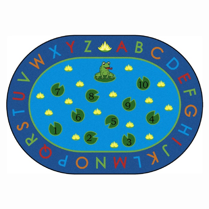 Primary Image of Hip Hop ABC's Carpet - Oval