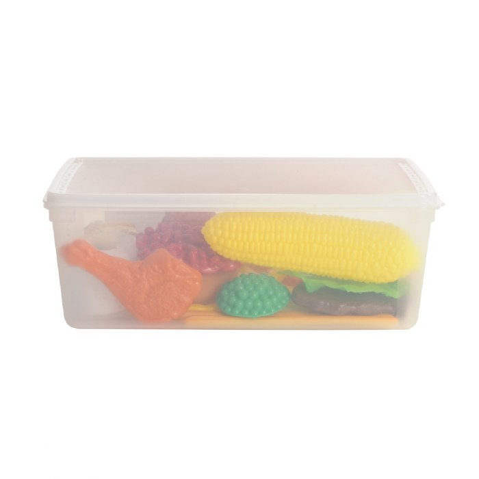 Alternate Image #1 of Life-size Pretend Play Dinner Meal Set - 24 Pieces