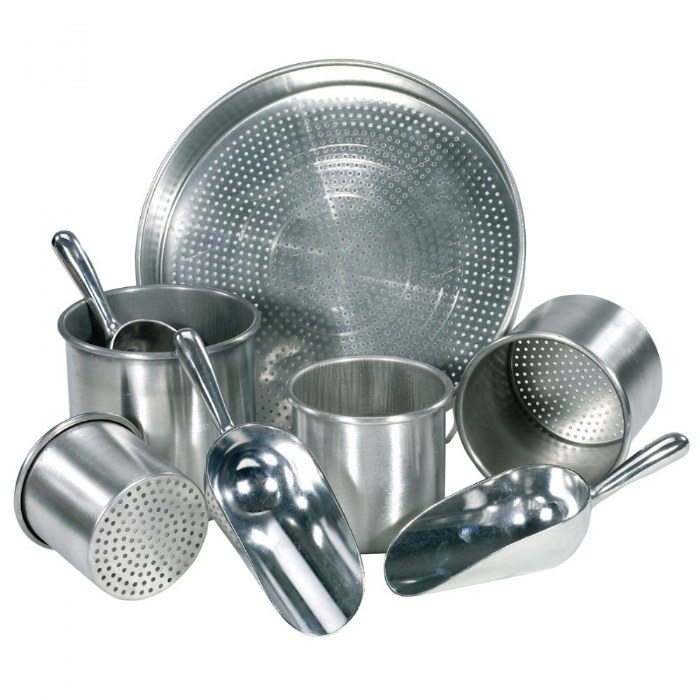 Primary Image of Aluminum Scoops & Sifter Set