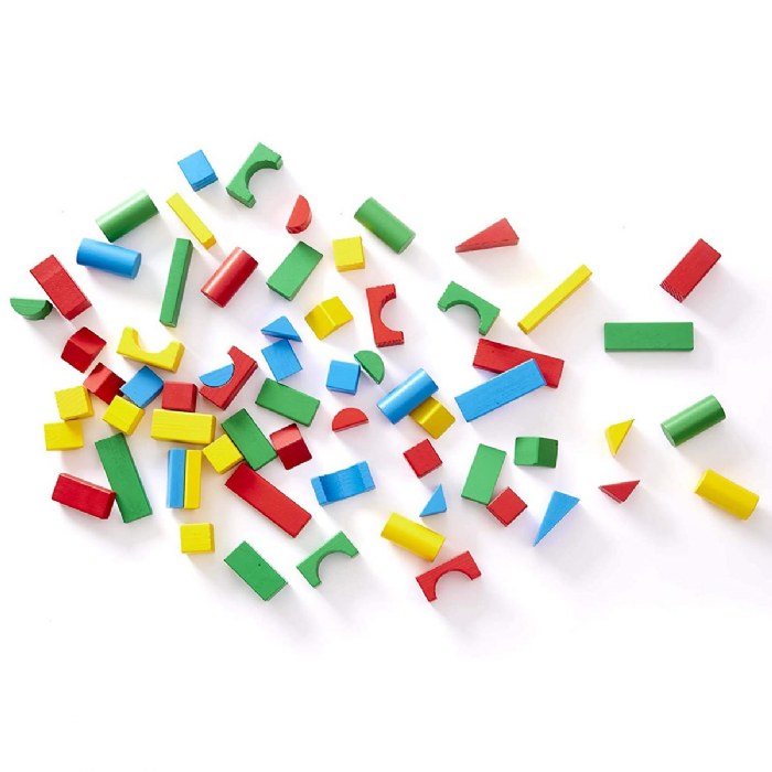 Alternate Image #1 of Wooden Color Blocks - 200 Pieces