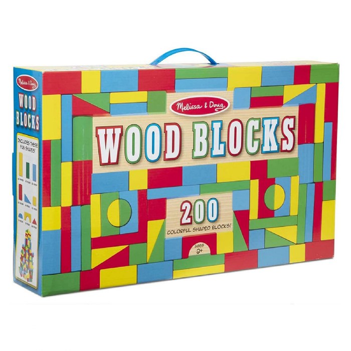 Alternate Image #1 of Wooden Color Blocks - 200 Pieces