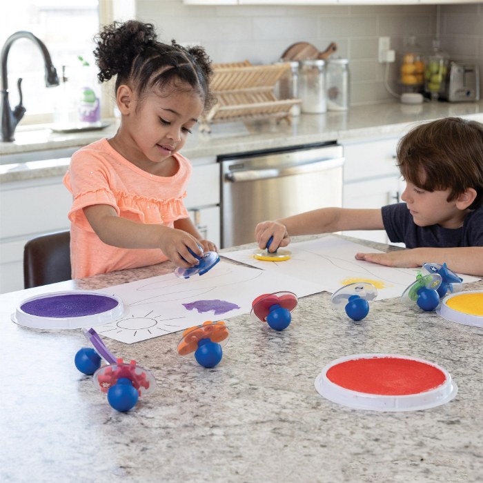 Alternate Image #1 of Washable Ink Jumbo Stamp Pad  - Purple