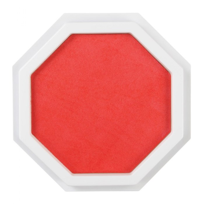 Primary Image of Washable Ink Jumbo Stamp Pad  - Red