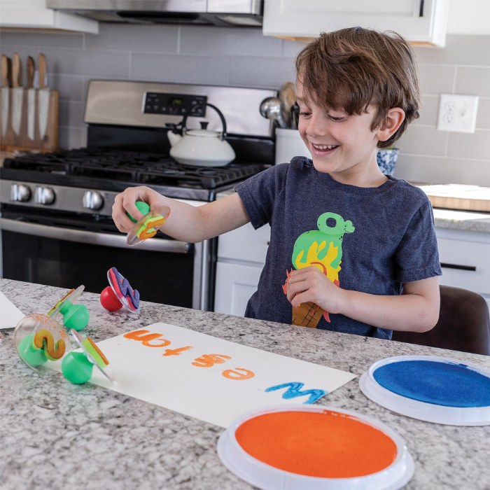 Alternate Image #1 of Washable Ink Jumbo Stamp Pad - Orange