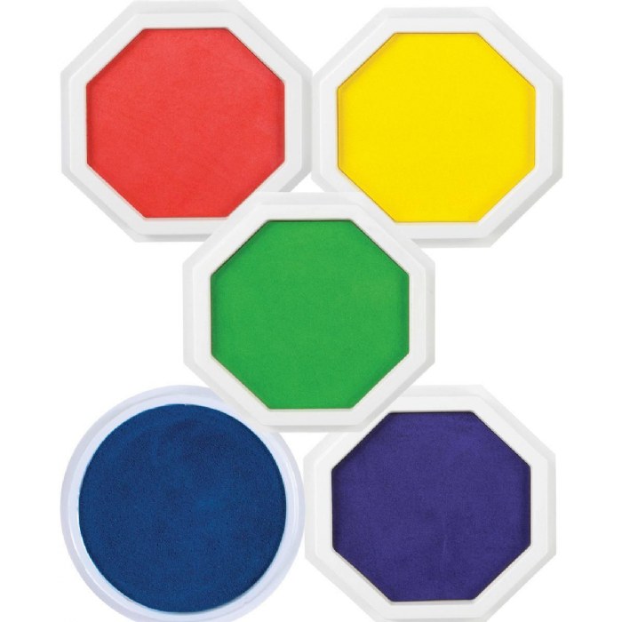 Primary Image of Jumbo Stamp Pads - Set of 5