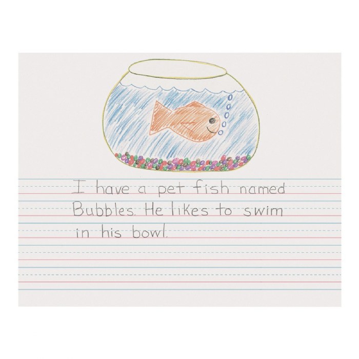 Alternate Image #1 of Storybook Ruled Paper Ream - 500 Sheets