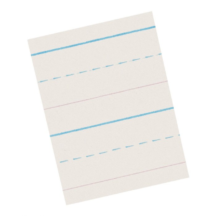 Alternate Image #1 of Storybook Ruled Paper Ream - 500 Sheets