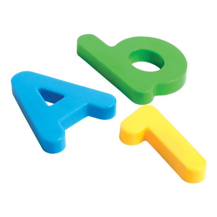 Alternate Image #1 of Magnetic Letters & Numbers Set