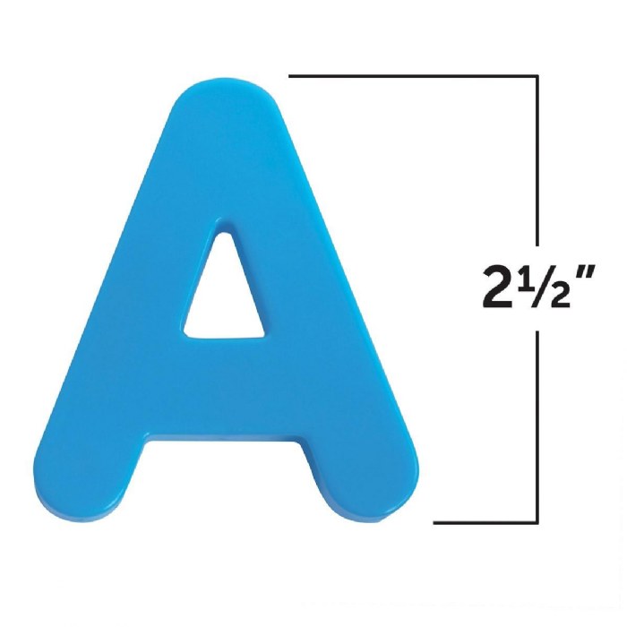 Alternate Image #1 of Magnetic Letters & Numbers Set