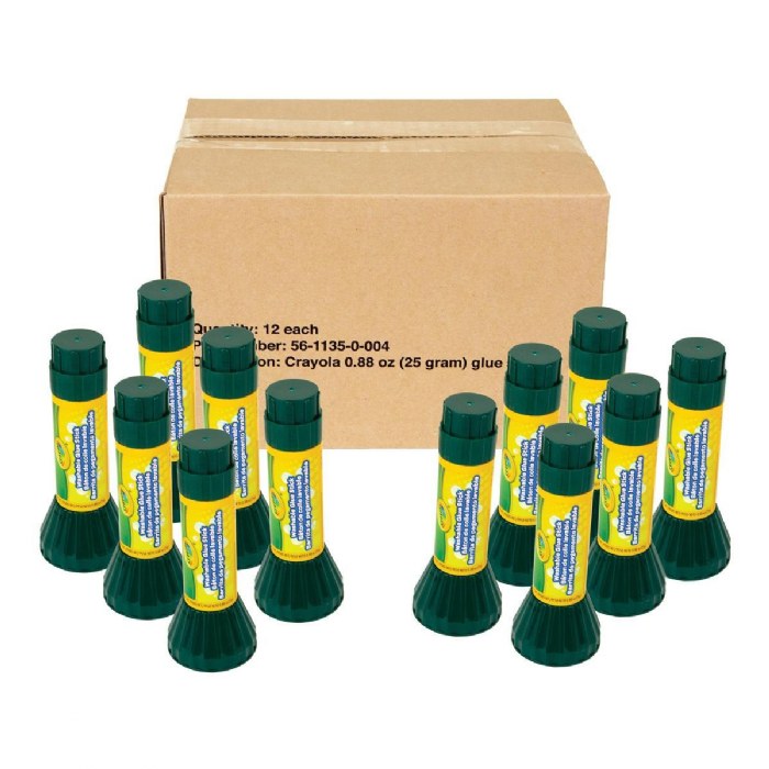 Primary Image of Crayola&reg; Washable Glue Sticks - Set of 12
