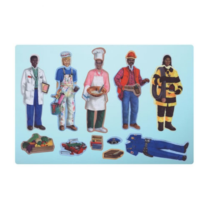 Primary Image of Community Helpers Felt Set - 28 Pieces