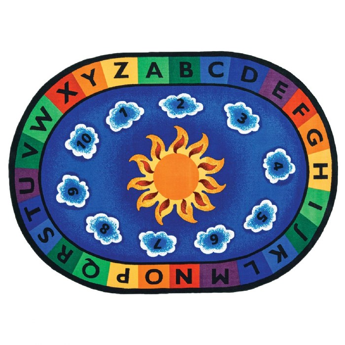 Primary Image of Sunny Day Carpet - 6'9" x 9'5" Oval