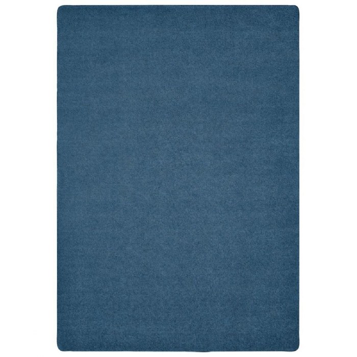 Primary Image of KIDply&reg; Soft Solids - 8'4" x 12' Rectangle - Denim