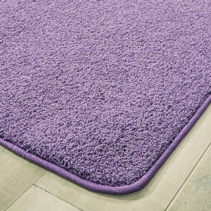 Alternate Image #1 of KIDply&reg; Soft Solids Carpet - 8'4" x 12' Rectangle