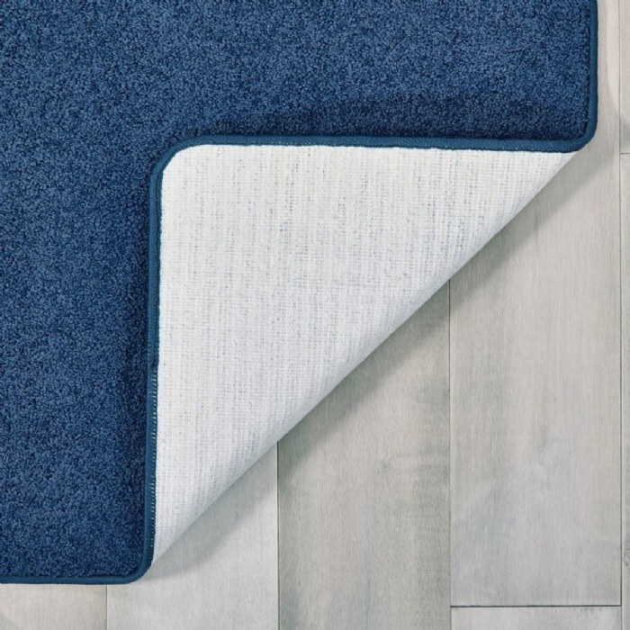 Alternate Image #1 of KIDply&reg; Soft Solids - 8'4" x 12' Rectangle - Midnight Blue