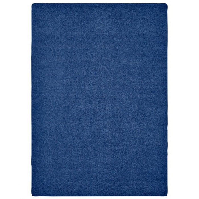 Primary Image of KIDply&reg; Soft Solids - 8'4" x 12' Rectangle - Midnight Blue