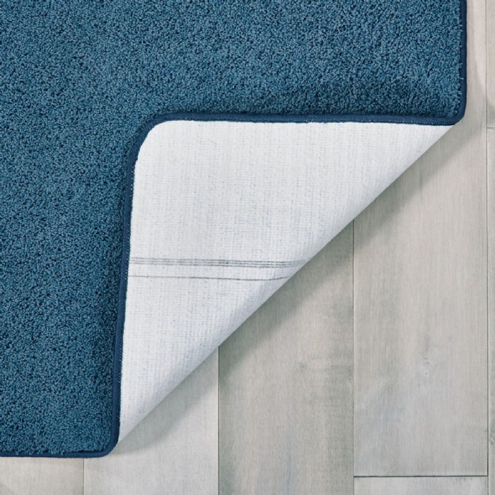 Alternate Image #1 of KIDply&reg; Soft Solids - Denim - 6' x 9' Rectangle