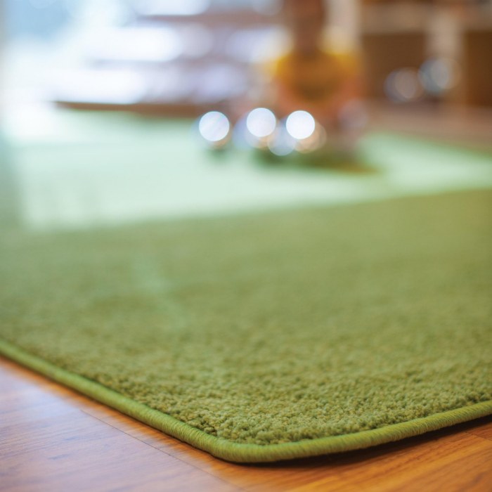 Alternate Image #1 of KIDply&reg; Soft Solids - 6' x 9' Rectangle - Grass Green
