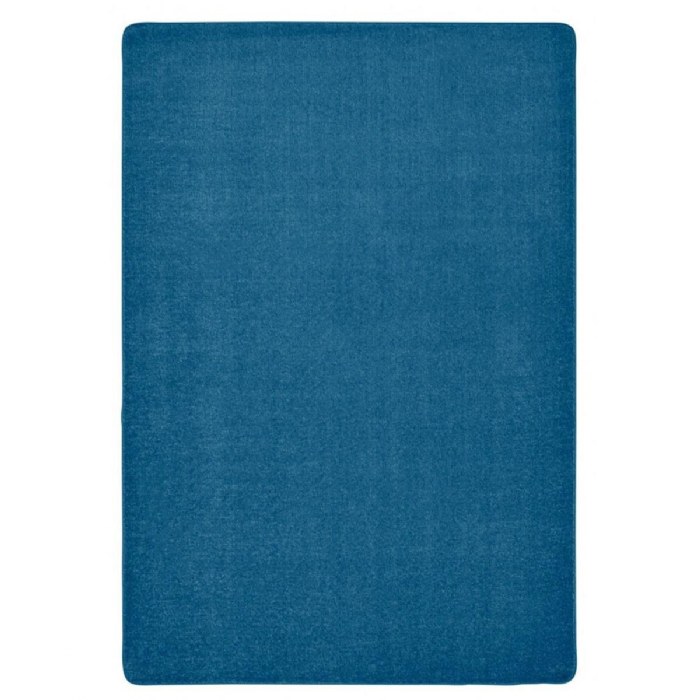 Primary Image of Mt. St. Helens Solid Color Carpet - Marine Blue - 8'4" x 12' Rectangle